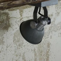 Luminaires Steinhauer Spot Steinhauer BROOKLY LED Gris, 1 lumière* Éclairage Led