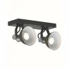 Luminaires Steinhauer Spot Steinhauer BROOKLY LED Noir, 2 lumières* Éclairage Led
