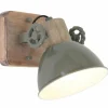 Luminaires Steinhauer Spot Steinhauer GEARWOOD Vert, 1 lumière