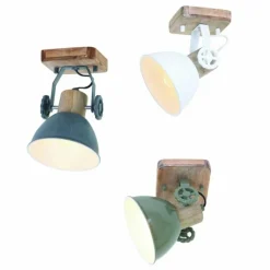 Luminaires Steinhauer Spot Steinhauer GEARWOOD Vert, 1 lumière