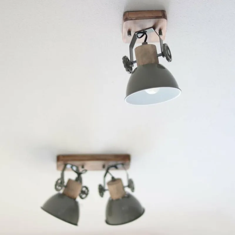 Luminaires Steinhauer Spot Steinhauer GEARWOOD Gris, 1 lumière