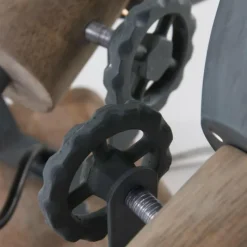 Lampes En Bois-Luminaires Steinhauer Spot Steinhauer GEARWOOD Gris, 2 lumières