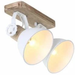 Luminaires Steinhauer Spot Steinhauer GEARWOOD Blanc, 2 lumières