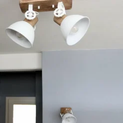 Luminaires Steinhauer Spot Steinhauer GEARWOOD Blanc, 2 lumières