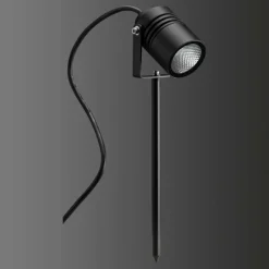 Luminaires LCD spot sur pieu LCD TYP 5018 LED Noir, 1 lumière