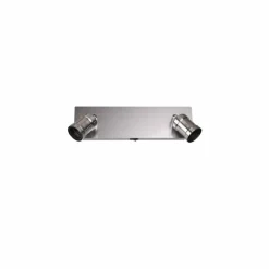 Luminaires Trio Spot Trio CARL Nickel mat, 2 lumières* Spots Et Projecteurs