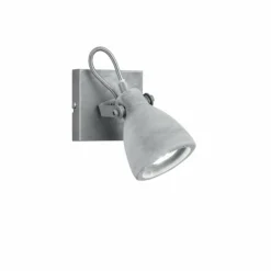 Luminaires Trio Spot Trio CONCRETE LED Gris, 1 lumière* Éclairage Led