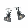 Luminaires Trio Spot Trio Leuchten KOLANI Chrome, 2 lumières