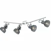 Luminaires Trio Spot Trio Leuchten KOLANI Chrome, 4 lumières