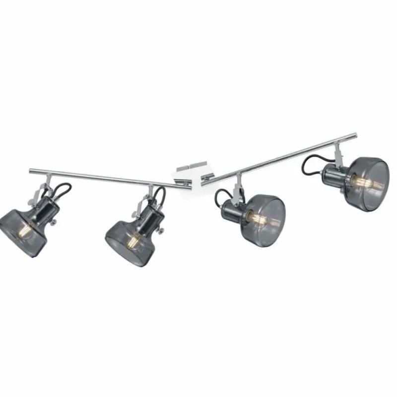 Luminaires Trio Spot Trio Leuchten KOLANI Chrome, 4 lumières