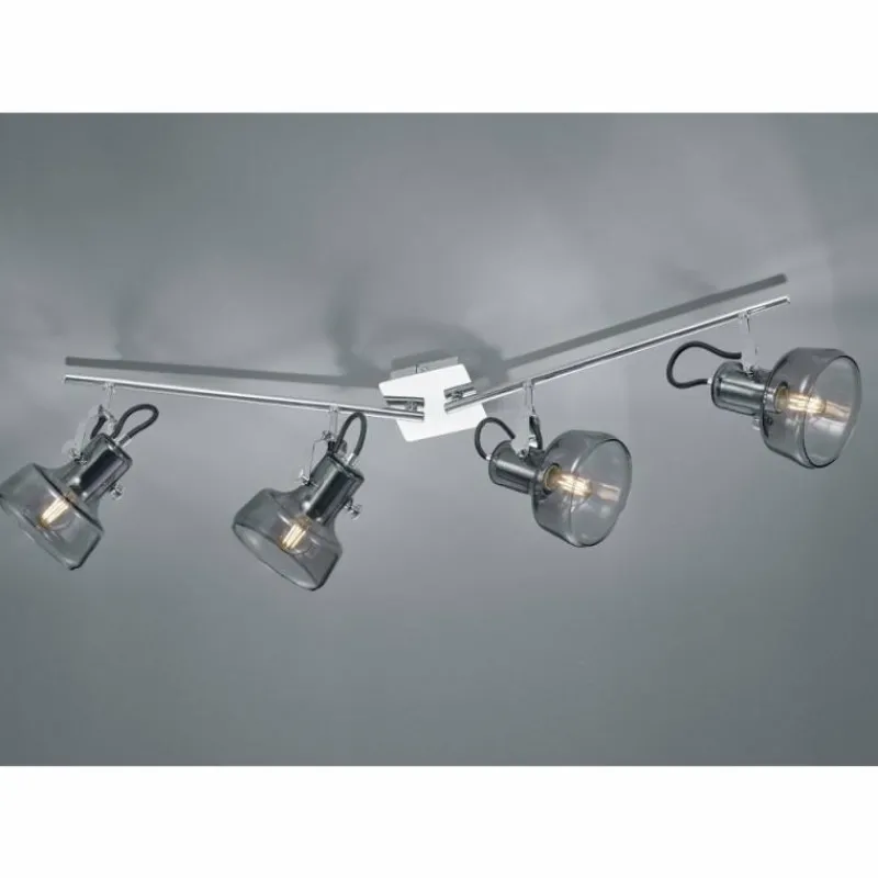 Luminaires Trio Spot Trio Leuchten KOLANI Chrome, 4 lumières