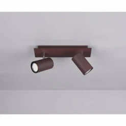 Luminaires Trio Spot Trio Leuchten MARLEY Rouille, 2 lumières* Spots Et Projecteurs