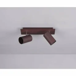 Luminaires Trio Spot Trio Leuchten MARLEY Rouille, 2 lumières* Spots Et Projecteurs