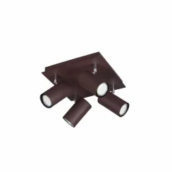 Luminaires Trio Spot Trio Leuchten MARLEY Rouille, 4 lumières* Spots Et Projecteurs