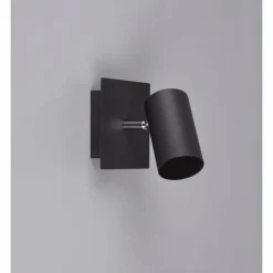 Luminaires Trio Spot Trio Leuchten MARLEY Noir, 1 lumière* Spots Et Projecteurs