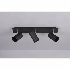 Luminaires Trio Spot Trio Leuchten MARLEY Noir, 3 lumières* Spots Et Projecteurs