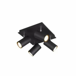 Luminaires Trio Spot Trio Leuchten MARLEY Noir, 4 lumières* Spots Et Projecteurs