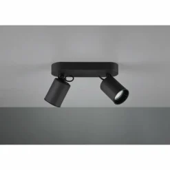 Lampes Industrielles-Luminaires Trio Spot Trio Leuchten PAGO Noir, 2 lumières