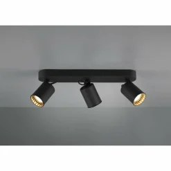 Lampes Industrielles-Luminaires Trio Spot Trio Leuchten PAGO Noir, 3 lumières