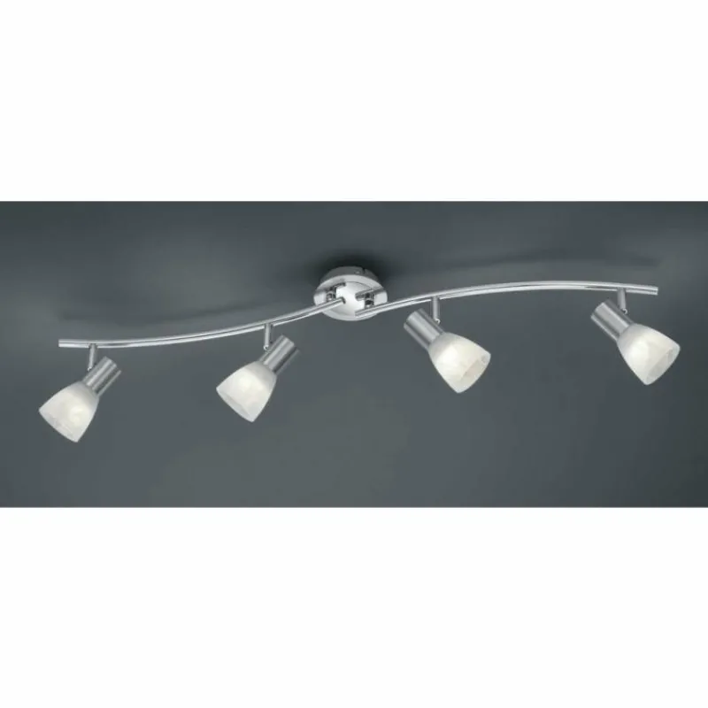 Luminaires Trio Spot Trio LEVISTO LED Nickel mat, 4 lumières