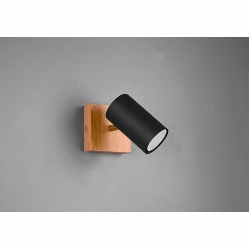 Lampes En Bois-Luminaires Trio Spot Trio Marley Bois clair, 1 lumière