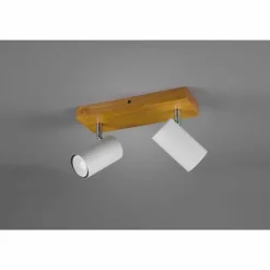 Lampes En Bois-Luminaires Trio Spot Trio Marley Bois clair, 2 lumières