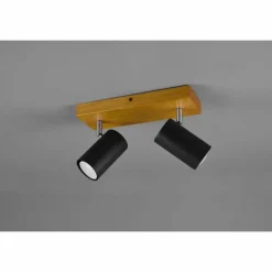 Lampes En Bois-Luminaires Trio Spot Trio Marley Bois clair, 2 lumières