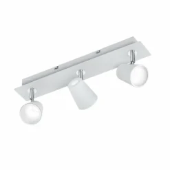 Luminaires Rustiques-Luminaires Trio Spot Trio NARCOS LED Blanc, 3 lumières