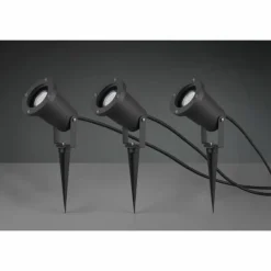 Luminaires Trio Spot Trio Ubangi Anthracite, 3 lumières