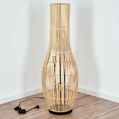 Lampes Dorées-hofstein Staby Lampadaire Or, Noir, 3 lumières