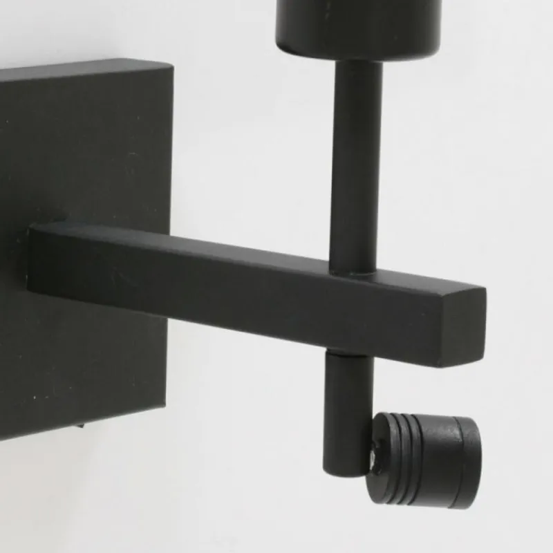 Luminaires Steinhauer Stang Applique murale LED Noir, 2 lumières* Éclairage Led