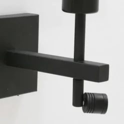 Luminaires Steinhauer Stang Applique murale LED Noir, 2 lumières* Éclairage Led