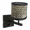 Luminaires Steinhauer Stang Applique murale Noir, 1 lumière* Appliques