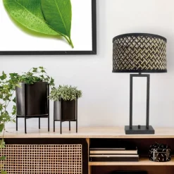 Luminaires Steinhauer Stang Lampe à poser Noir, 1 lumière* Lampes À Poser