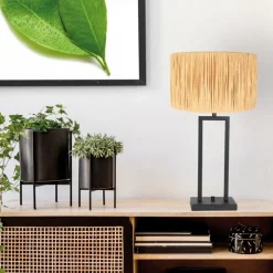 Luminaires Steinhauer Stang Lampe à poser Noir, 1 lumière* Lampes À Poser