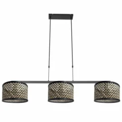 Luminaires Steinhauer Stang Suspension Noir, 3 lumières* Suspensions