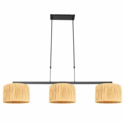 Luminaires Steinhauer Stang Suspension Noir, 3 lumières* Suspensions