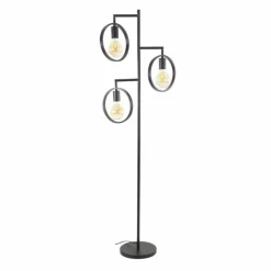 hofstein Stehleuchte Lampadaire Anthracite, 3 lumières* Lampadaires Et Lampes Sur Pied