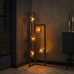 hofstein Stellar Lampadaire Anthracite, 5 lumières