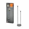 Luminaires Ledvance Stick Lampadaire Gris, 1 lumière* Lampadaires Et Lampes Sur Pied
