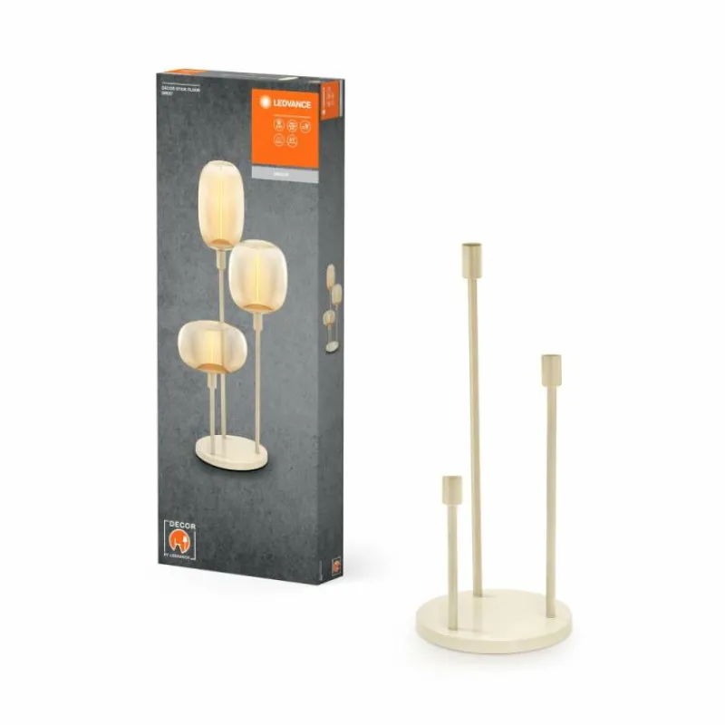 Luminaires Ledvance Stick Lampadaire Beige, 1 lumière* Lampadaires Et Lampes Sur Pied