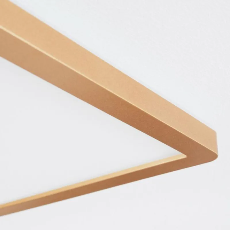 Lampes Dorées-hofstein Storselet Luminaire de salle de bain, Plafonnier, Panel LED Or, 1 lumière