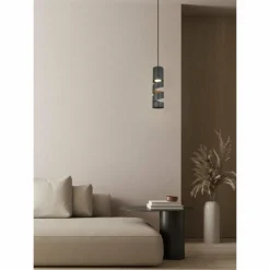 Luminaires Trio Stream Suspension Noir, 1 lumière* Suspensions