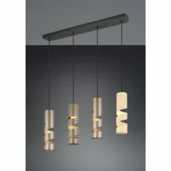 Luminaires Trio Stream Suspension Multicolore, 4 lumières* Suspensions