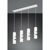 Luminaires Trio Stream Suspension Blanc, 4 lumières* Suspensions