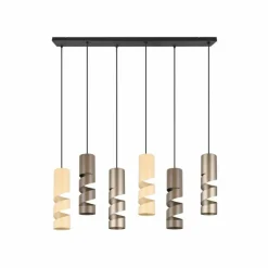 Luminaires Trio Stream Suspension Multicolore, 6 lumières* Suspensions