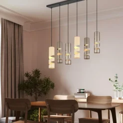 Luminaires Trio Stream Suspension Multicolore, 6 lumières* Suspensions