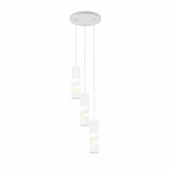 Luminaires Trio Stream Suspension Blanc, 3 lumières* Suspensions