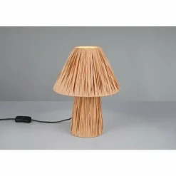 Lampes En Bois-Luminaires Reality Style champignon Anea Lampe à poser Bois clair, 2 lumières