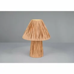 Lampes En Bois-Luminaires Reality Style champignon Anea Lampe à poser Bois clair, 2 lumières